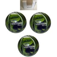 BuyBocceBalls New Listing - (4 7/8 inch- 3lbs. 8 oz.) Pack of 3 EPCO Duckpin Bowling Balls- Urethane - Lime Green, White & Navy