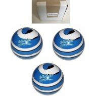 New Listing (4 7/8 inch- 3lbs. 8 oz.) -Pack of 3 EPCO Duckpin Bowling Balls- Comet Rubber - Royal with White & Black
