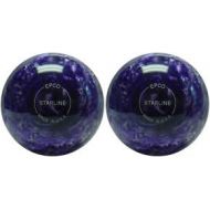 BuyBocceBalls EPCO Candlepin Bowling Ball- Starline - Purple & Pearl - 2 Balls