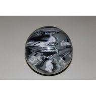 BuyBocceBalls EPCO Duckpin Bowling Ball- Marbleized - Black, White & Grey Single Ball