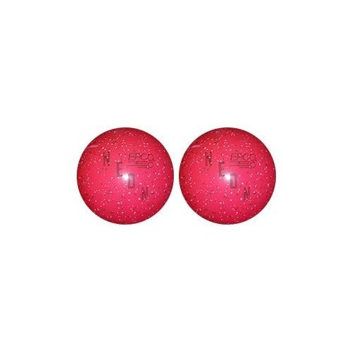  BuyBocceBalls EPCO Neon Duckpin Bowling Ball- 2 Neon Hot Pink Balls