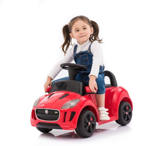  Buy-Hive Kids Ride On Car Licensed Jaguar Push Ride-On Toy Electric Car Gift