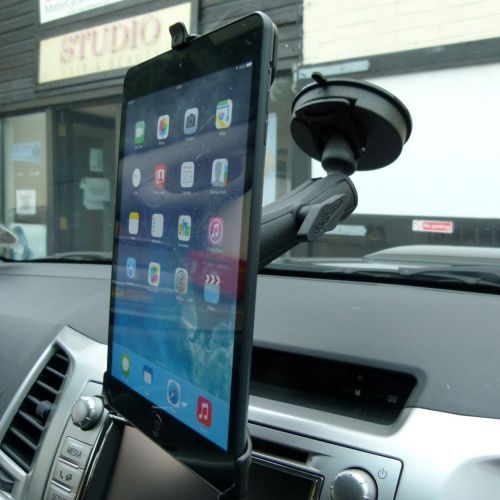  Buybits BuyBits Dedicated Vehicle Car DrinkCup Holder Base Tablet Mount for iPad Mini 1 2 3