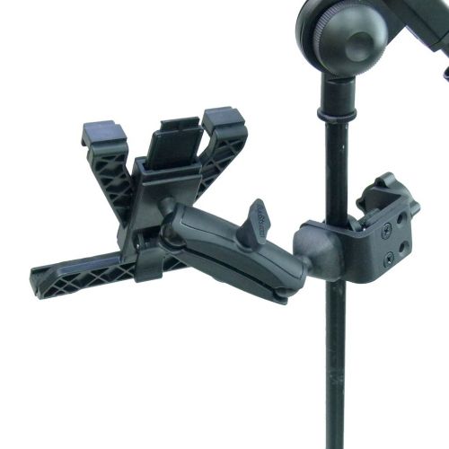  Buybits BuyBits Compact Heavy Duty C-Clamp RailShelf Tablet Mount Holder for Sony Xperia Z4