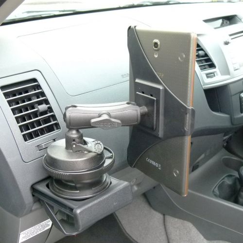  Buybits BuyBits Dedicated Vehicle Car DrinkCup Holder Base Tablet Mount for Samsung Galaxy TAB S 8.4