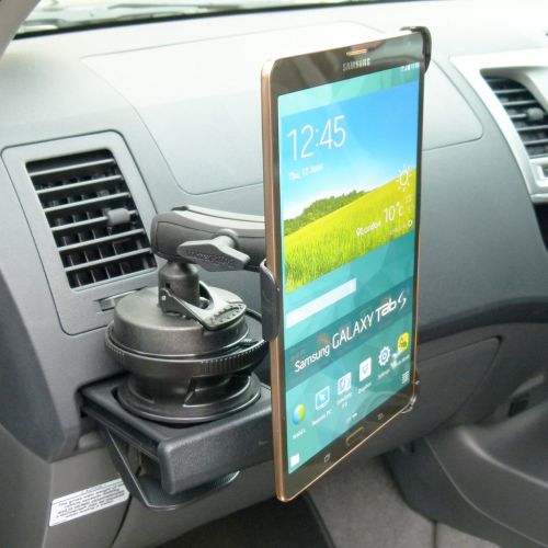  Buybits BuyBits Dedicated Vehicle Car DrinkCup Holder Base Tablet Mount for Samsung Galaxy TAB S 8.4