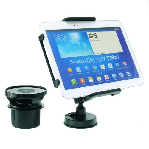  Buybits BuyBits Vehicle Car DrinkCup Holder Tablet Mount for Samsung Galaxy Tab 3 10.1