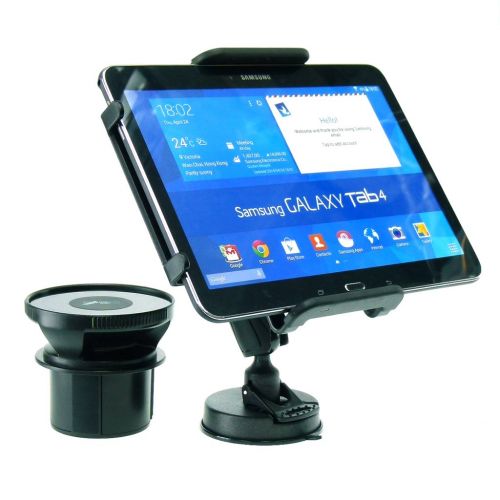  Buybits BuyBits Vehicle Car DrinkCup Holder Tablet Mount for Samsung Galaxy Tab 4 10.1