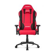 By AKRacing AKRacing Core Series EX-Wide Gaming Chair with Wide Seat, High and Wide Backrest, Recliner, Swivel, Tilt, Rocker and Seat Height Adjustment Mechanisms with 510 warranty - RedBlac