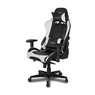 By Arozzi Arozzi Verona XL+ Extra-Wide Premium Racing Style Gaming Chair with High Backrest, Recliner, Swivel, Tilt, Rocker and Seat Height Adjustment, Lumbar and Headrest Pillows Included -