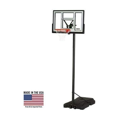  By Lifetime Lifetime Adjustable Portable Basketball Hoop (46-Inch Polycarbonate), 90584