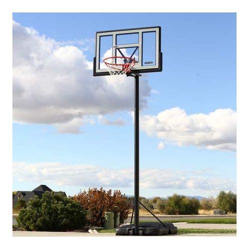  By Lifetime Lifetime Adjustable Portable Basketball Hoop (46-Inch Polycarbonate), 90584