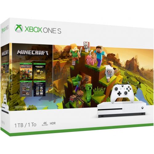  By Microsoft Xbox One S 1TB Console - Minecraft Creators Bundle (Discontinued)