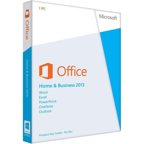  By Microsoft Office Home & Business 2013 Key Card 1PC/1User