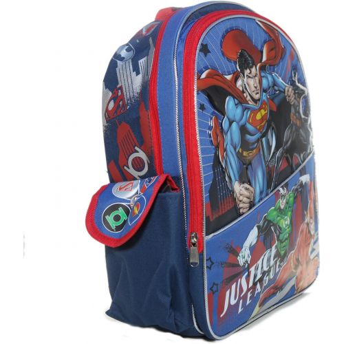  By Ruz Ruz Justice League Heroes Backpack Bag