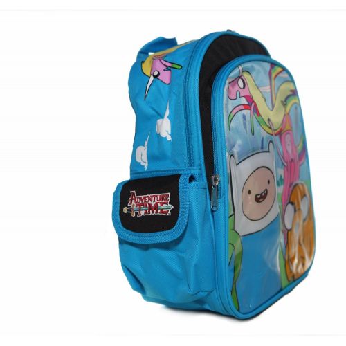  By Ruz Ruz Adventure Time Jake, Finn and Princess Bubblegum Small Backpack Bag