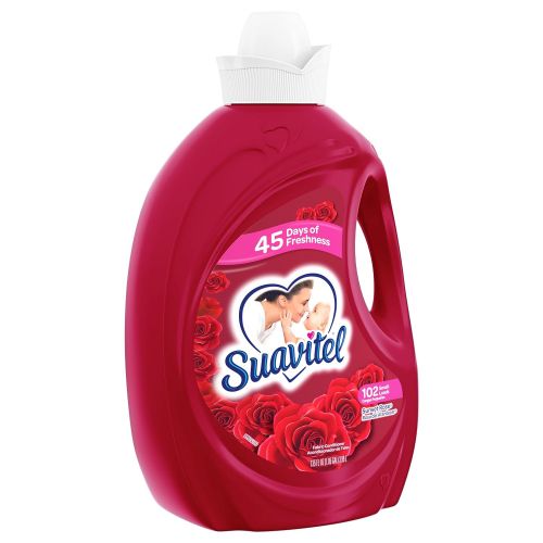  By Suavitel Suavitel Sunset Rose Fabric Conditioner, 92 Small Loads, 135 Fl Oz (Pack of 6)