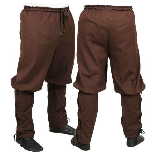  ByCalvina - Calvina Costumes byCalvina - Calvina Costumes THORKEL Medieval Trousers by CALVINA Costumes - Made in Turkey