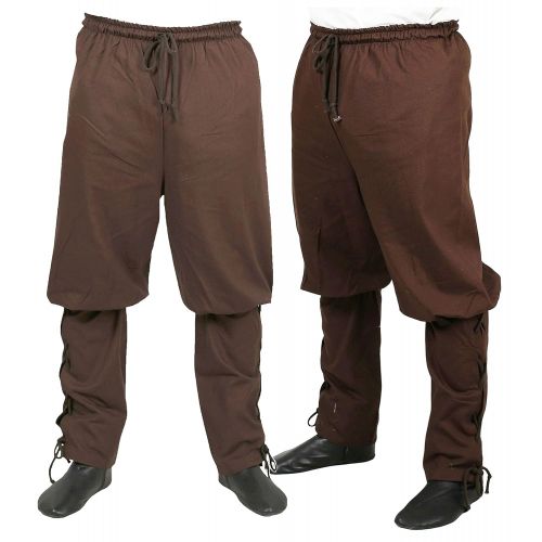  ByCalvina - Calvina Costumes byCalvina - Calvina Costumes THORKEL Medieval Trousers by CALVINA Costumes - Made in Turkey