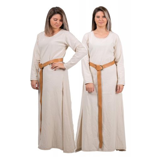  ByCalvina - Calvina Costumes Lena Medieval Costume Underdress by CALVINA Costumes -Made in Turkey