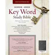 ByDr. Spiros Zodhiates The Hebrew-Greek Key Word Study Bible: CSB Edition, Black Genuine (Key Word Study Bibles)