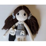 ByLidiaL Custom Handmade Crochet Doll Stuffed Toy Amigurumi Toddlers toys Baby shower Christmas Birthday gift