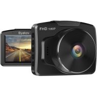 [아마존베스트]Byakov Dash Cam, 1080P Dash Camera for Cars with 170° Wide Angle, Car Camera with Night Vision, WDR, G-Sensor, Parking Monitor, Loop Recording