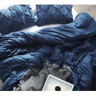 Byourbed BYB Nightfall Navy Pin Tuck Duvet Cover