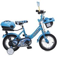 Byox Childrens Bicycle stabilisers 12Inch 1282Blue Bicycle Bell, Basket, Mirror