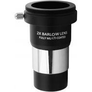 [아마존베스트]Barlow Lens 2X, Bysameyee 1.25 Inch Fully Multi-Coated Metal Barlow Lens with M42 Thread Camera Connect Interface for Telescope Eyepiece