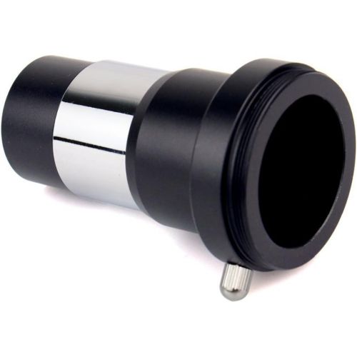  [아마존베스트]Barlow Lens 2X, Bysameyee 1.25 Inch Fully Multi-Coated Metal Barlow Lens with M42 Thread Camera Connect Interface for Telescope Eyepiece
