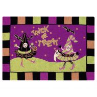 C&F Home Bootique Halloween Hooked Rug, 2 x 3 , Purple