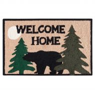 C&F Home Hooked Welcome Home Rustic Rug, Tan