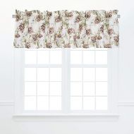 C&F Home Cooper Pines Pinecone Lodge Cotton Window Valance Valance Multicolored