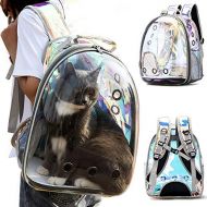 [아마존 핫딜]  [아마존핫딜]C&W Innovative Traveler Bubble Backpack Pet Carriers for Cats and Dogs Polarized Transparency Anti-Glare & UV Protection Waterproof