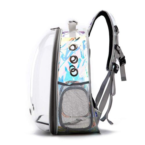  [아마존 핫딜]  [아마존핫딜]C&W Innovative Traveler Bubble Backpack Pet Carriers for Cats and Dogs Polarized Transparency Anti-Glare & UV Protection Waterproof