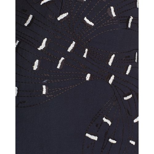  CMEO Collective Robertson Embroidered A-Line Mini Skirt