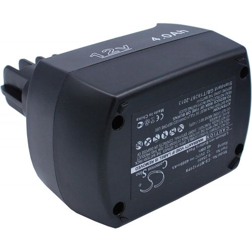  C & S Battery 6.25486 Replacement for Metabo BSZ 12, BSZ 12 Impuls, BS 12 SP, Portable Power Tool Battery
