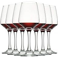 [아마존베스트]C CREST Wine Glasses Set of 8, 12oz, Lead-free, Clear, Durable Glassware