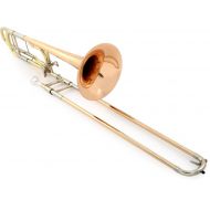 C.G. Conn 88HO Professional F-Attachment Trombone - Lacquer with Open Wrap and Rose Brass Bell Demo