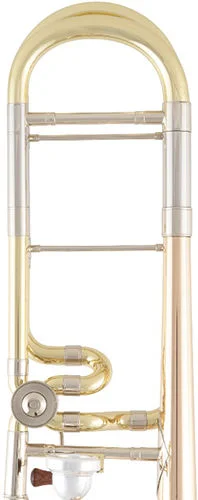  C.G. Conn 88HNV New Vintage Professional Trombone - F-Attachment - Clear Lacquer - Rose Brass Bell