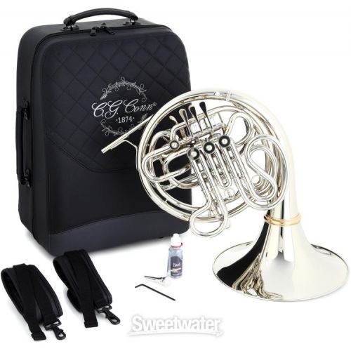  C.G. Conn 8DS - CONNstellation Professional Double French Horn - Clear Lacquer with Screw Bell, 2023