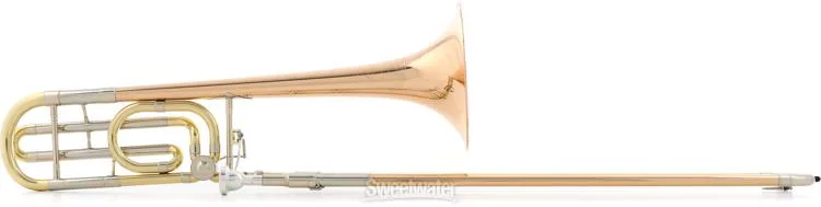  C.G. Conn 88H Professional F-Attachment Trombone - Lacquer with Rose Brass Bell Demo