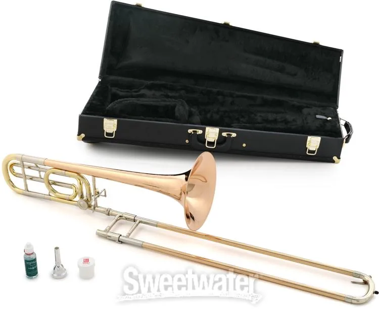  C.G. Conn 88H Professional F-Attachment Trombone - Lacquer with Rose Brass Bell Demo