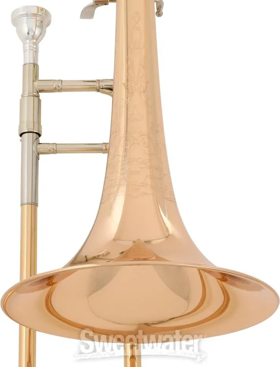  C.G. Conn 88H Professional Trombone - F Attachment - Rose Brass Bell - Clear Lacquer