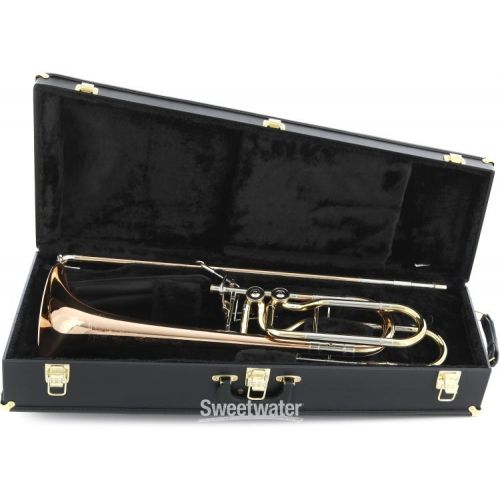  C.G. Conn 62HI Professional Bass Trombone - Lacquer with Rose Brass Bell