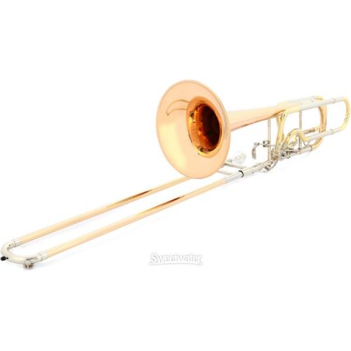  C.G. Conn 62HI Professional Bass Trombone - Lacquer with Rose Brass Bell