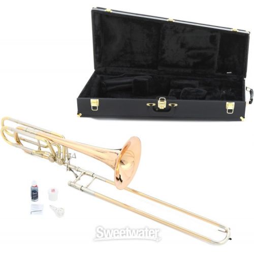  C.G. Conn 62HI Professional Bass Trombone - Lacquer with Rose Brass Bell