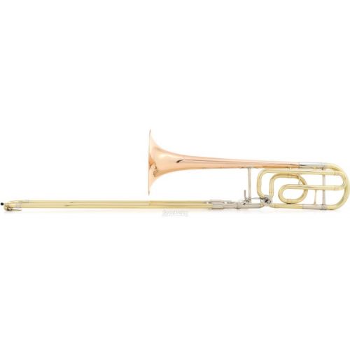  C.G. Conn 52HL Intermediate Trombone- F Attachment - Rose Brass Bell