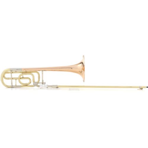  C.G. Conn 52HL Intermediate Trombone- F Attachment - Rose Brass Bell